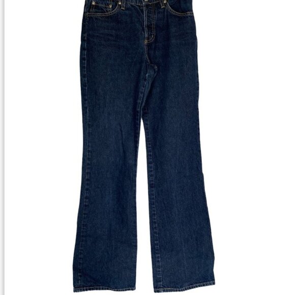 MAVI Molly Button Fly Flare Leg Low Rise Denim Jeans Women’s Size 27 Waist 90s - Picture 9 of 9